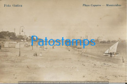 228924 URUGUAY MONTEVIDEO BEACH PLAYA CAPURRO POSTAL POSTCARD - Uruguay