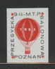 POLAND 1965 BALLOON POST STAMP POZNAN INTERNATIONAL TRADE EXHIBITION NHM - Ungebraucht