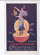 PUBLICITE : Orangeade PIERJAC Illustrée Par GYPE - Très Bon état - Advertising