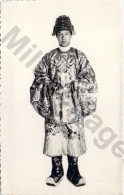 Rare Photo Originale Format Carte Postale De L'Empereur D'Annam Bao Dai Cliché Tang Vinh Hué - Vietnam