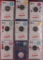 COIN COLLECTION Includes 2000 ?5 Queen Mother X3, 2002 Golden Jubilee ?5,? 2005 World Heritage Coin Cover, 2006 Victoria - Andere & Zonder Classificatie