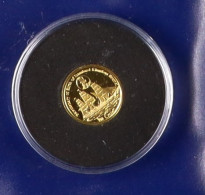 GOLD COIN Falkland Is 2006 1/25 Crown Brunel Bicentenary Gold Proof Coin, Weigh 1.24g. - Andere & Zonder Classificatie