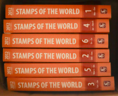 STANLEY GIBBONS 2012 STAMPS OF THE WORLD Catalogues All Six Volumes. Fine Condition. (6 Catalogues) - Andere & Zonder Classificatie