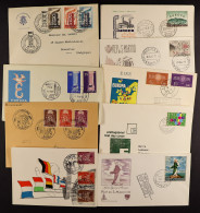 EUROPA 1949 - 2013 Never Hinged Mint Stamps And Sheetlets In 9 Davo Albums, Also 100's First Day Covers And Cards Etc, N - Sonstige & Ohne Zuordnung