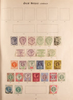 BRITISH EMPIRE COLLECTION 1840-1935 Mint & Used Stamps In The 1923 Imperial Album, Includes Great Britain 1840 1d & 2d U - Other & Unclassified