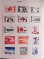 WORLD CARTON Of Albums, Tins And Tubs. Mainly Used Both On And Off Paper. Many 100s Of Stamps. - Other & Unclassified