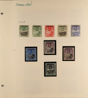 1922 - 1935 MINT COLLECTION Complete For KGV Issues From The 1922 Overprinted Set To 1935 Jubilee Set (SG 1-34) 36 Stamp - Ascension (Ile De L')