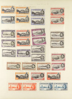 1937 - 1952 MINT COLLECTION Of 130+ Stamps With Most Omnibus Sets Incl Pairs, 1938 Pictorials Set With All The Additiona - Ascensión