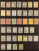 1913 - 1925 Of 60+ Mint And Used Kangaroo & Head Stamps On Protective Pages, Note 1913-14 Set To 2s, Also 2d Inverted Wa - Otros & Sin Clasificación