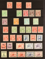 1913 - 1935 MINT STAMPS On A Protective Page, Various That Includes 1914-20 ?d Bright Green Variety 'White Spot Before ' - Otros & Sin Clasificación