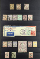 1913 - 1936 KANGAROOS COLLECTION Of 80 Stamps On Protective Pages, Note 1913 To 2s, 1915 To 9d, 1s, 1915-27 To 5s (9), 1 - Altri & Non Classificati