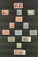 1914 - 1936 NEVER HINGED MINT Collection Of 39 Stamps On Stockbook Pages, Note Most Commemoratives Sets, Often With The  - Otros & Sin Clasificación