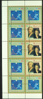 1993 45c Parliament And Women Issue (SG 1421/22) Block Of 10 Stamps Unissued With Printers Control Perforation Device, N - Altri & Non Classificati