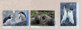 1993 $1, $1.40 & $1.50 Antarctic Wildlife Values, The $1.50 King Penguin With Printers Control Perforation Device, In Se - Otros & Sin Clasificación