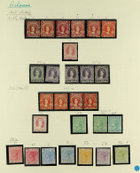 1863 - 1884 MINT / UNUSED COLLECTION Of 27 Stamps On Album Page, Several Earlier Stamps Without Gum, Later Values To 5s. - Sonstige & Ohne Zuordnung