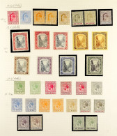 1902 - 1935 COLLECTION Of 54 Mint Stamps Collection On Album Pages, Note 1902-07 Set To 5s, 1911-19 Set With Extra Shade - Other & Unclassified