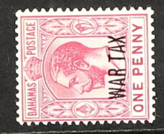 1918 1d Carmine 'War Tax' Overprint WATERMARK SIDEWAYS Variety, SG 97a, Very Fine Lightly Hinged Mint, Cat ?200. - Other & Unclassified