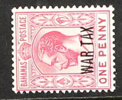 1918 1d Carmine 'War Tax' Overprint WATERMARK SIDEWAYS Variety, SG 97a, Very Fine Lightly Hinged Mint, Cat ?200. - Sonstige & Ohne Zuordnung