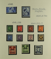 1933 - 1964 MINT / NEVER HINGED MINT COLLECTION Of Around 150 Stamps On Album Pages, Note 1938-41 Range To 25r, 1942-45  - Bahreïn (...-1965)
