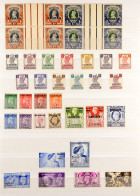 1938 - 1964 MINT / NEVER HINGED MINT COLLECTION Of Around 140 Stamps, Includes A Complete Run Of Sets From 1942 To 1964  - Bahrein (...-1965)