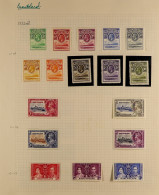 1933 - 1949 MINT COLLECTION On Pages, Note 1933 Set, 1935 Jubilee Set, 1938 Set Etc (42 Stamps) - Otros & Sin Clasificación