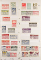 1900 - 1952 MINT / NEVER HINGED MINT COLLECTION Of Around 230 Stamps & Miniature Sheets On Stock Book Pages, Scott $960+ - Other & Unclassified