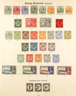 1865 - 1935 MINT COLLECTION Of 90+ Stamps On Pages From The SG 'Imperial' Album, 1865 1d Blue, 1882-87 1d Carmine, 4d, 1 - Honduras Britannique (...-1970)