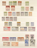 1866 - 1952 COLLECTION Of Over 80 Used Stamps, On Protective Pages Incl. 1935 Jubilee Set, KGVI Reign Complete Incl. The - Britse Maagdeneilanden