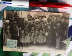 Les Mariages De Plougastel-Daoulas - Aspect De La Principale Rue Le Jour Des Mariages - 1905 - Plougastel-Daoulas