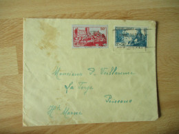 TIMBRE POUR NOS SOLDATS 1 +50 C ET 90 C PAU AFFRANCHISSEMENT LETTRE - Storia Postale