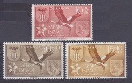 1958 Spanish-Sahara 177-179 Birds - Albatrosse & Sturmvögel