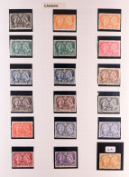 1897 - 1935 VALUABLE MINT COLLECTION Incl. 1897 Jubilee Complete Set - The $3 With BPA Certificate, $4 With A Few Black  - Andere & Zonder Classificatie