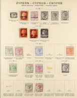 1880 - 1928 MINT COLLECTION On Album Pages, Note 1880 1d (plates 201 & 218), 1881 ?d On 1d (plate 205), 1882-86 Range To - Other & Unclassified