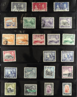 1937 - 1965 COMPLETE COLLECTION Of Used Stamps On Protective Pages, Includes 1938-51 Set With Extra 1pi Perf 13?x12?, 19 - Sonstige & Ohne Zuordnung