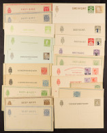 POSTAL STATIONERY 1880's - 2000's COLLECTION Of Unused Cards, Reply Cards, Envelopes & Wrappers, In A Shoe Box, Chiefly  - Andere & Zonder Classificatie