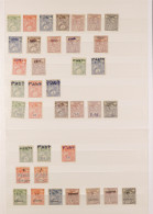 1894 - 1936 COLLECTION Of 170+ Mint Stamps On Protective Pages, Many Sets, Double & Inverted Overprints, Etc. Stc ?1500+ - Äthiopien