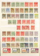 1871 - 1935 USED COLLECTION On Protective Pages, Note 1871 1d Blue & 6d Rose, 1872 2c On 1d, 1876-77 1d & 6d (2) On Laid - Fiji (...-1970)