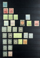 1871 - 1935 MINT COLLECTION On Protective Pages, Much Here Incl Scarcer Earlies (75+ Stamps) - Fidschi-Inseln (...-1970)