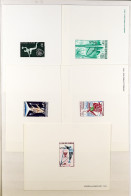 1970 - 1975 EPREUVES DE LUXE Collection Of 46 Items, Yvert 1629-1859. - Altri & Non Classificati