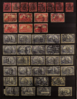 1899 - 1920 CHIEFLY USED Stamps In Stockbook With Large Ranges Of Higher Values, Note 1899-1900 'REICHPOST' All Vals To  - Other & Unclassified