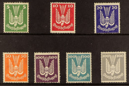 1924 Wood Pigeon Air Set, Michel 344/350, Never Hinged Mint. Cat ??1500 (7 Stamps) - Sonstige & Ohne Zuordnung