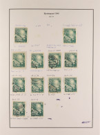 1949 - 1959 SPECIALIZED COLLECTION Of Mainly Used, Also Some Mint / Never Hinged Mint, With Identified Constant And Non- - Other & Unclassified