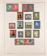 1949 - 1970 NEVER HINGED MINT COLLECTION Of Around 380 Stamps & Miniature Sheets On Album Pages, All Sets Including Diff - Otros & Sin Clasificación