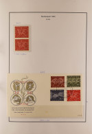 1960 - 1964 SPECIALIZED COLLECTION Of 600+ Mint / Never Hinged Mint And Used Stamps, Miniature Sheets, Booklets, Covers  - Sonstige & Ohne Zuordnung