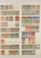 1876 - 1963 USED COLLECTION Of Approx 350 Stamps On Protective Pages, Many Sets & Higher Values, Near Complete From 1935 - Goudkust (...-1957)