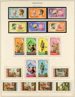 1953 - 1983 COLLECTION In Album Of Chiefly Never Hinged Mint Sets & Miniature Sheets, Some Grenadines (750+ Stamps, 70+  - Grenade (...-1974)