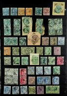 INDIA USED IN BUSHIRE (PERSIA) Collection Of 88 Indian Stamps Spanning 1865-1911. - Other & Unclassified