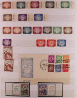 1948-1989 ESTATE Includes Mainly Never Hinged Mint Collection With Tabs In Stockbooks (some Toned), Mini-sheets, First D - Otros & Sin Clasificación