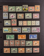 1935 - 1962 COLLECTION Of Around 150 Mint / Some Never Hinged Mint Stamps On Protective Pages, Note 1935-37 Set To 5s Wi - Vide