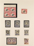 1938-54 Pictorials Mint / Some Never Hinged And Used Collection, Note The Complete Mint Set Plus Many Additional Perfs & - Vide